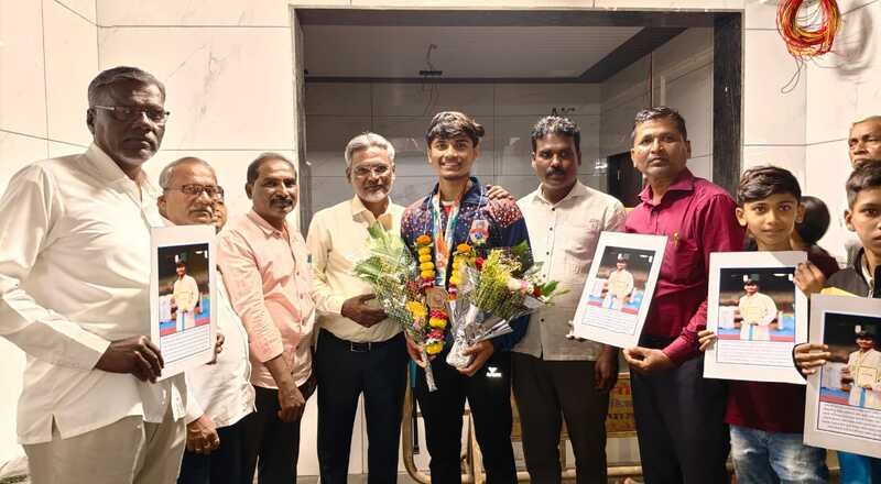 राष्ट्रीय कराटे स्पर्धेत म्हसळ्याचा सोहेल तांबे सुवर्णपदकाचा मानकरी,विक्रांत खांडेकरने पटकावले रौप्यपदक