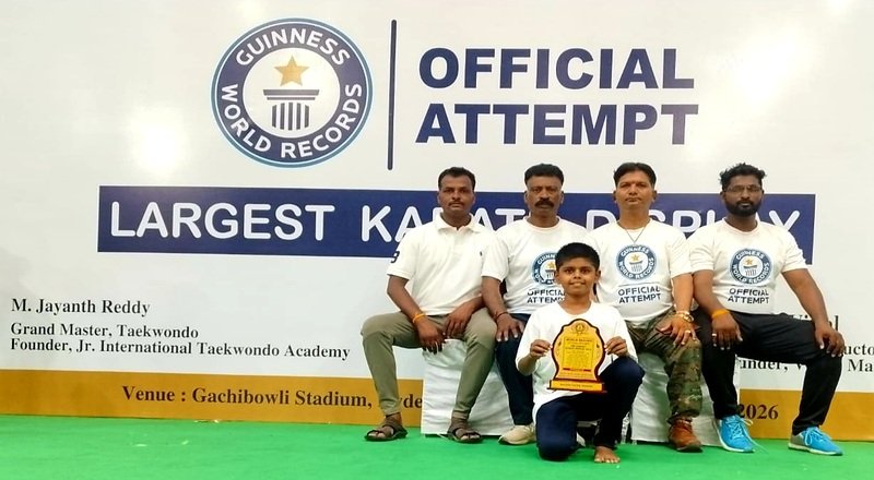 चि. वसिम शेख ची गिनीज वर्ल्ड रेकॉर्डमध्ये नोंद.