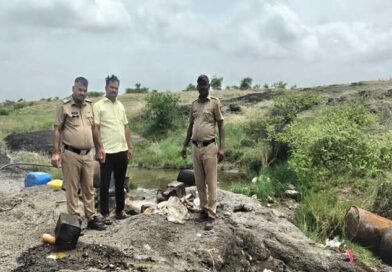 खरातवाडी तलावाखाली हातभट्टीचा ‘अड्डा’ उद्ध्वस्त! म्हसवड पोलिसांचा धडाकेबाज छापा; ८०० लिटर रसायनासह १७ हजार ५०० चा मुद्देमाल जप्त खरातवाडी तलावाखाली हातभट्टीचा ‘अड्डा’ उद्ध्वस्त! म्हसवड पोलिसांचा धडाकेबाज छापा; ८०० लिटर रसायनासह १७ हजार ५०० चा मुद्देमाल जप्त