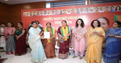 सौ. सविता वसंत मासाळ यांची भाजप महिला मोर्चा जिल्हा उपाध्यक्षपदी निवड