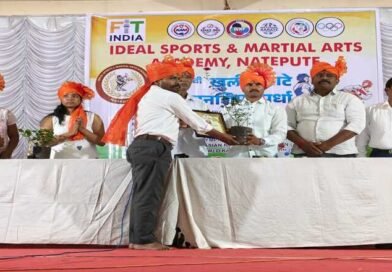 नातेपुतेच्या भूमीत नवनाथ भिसेंचा क्रीडा क्षेत्रात गौरव; ‘क्रीडारत्न पुरस्कार २०२६’ने सन्मान