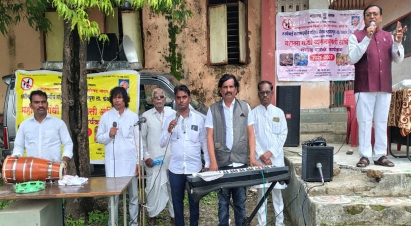 अर्धापूरच्या जि.प. हायस्कूलमध्ये व्यसनमुक्तीचा जागर; ७०० विद्यार्थ्यांनी घेतली नशामुक्तीची शपथ