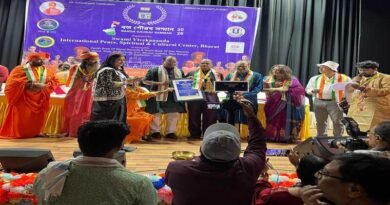 पश्चिम बंगालमध्ये ‘नांदेड चौफेर’चे संपादक डॉ. मोहम्मद आरीफखान पठाण यांना ‘बंगा गौरव’ पुरस्कार