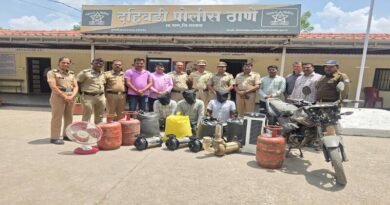 दहिवडी पोलिसांची मोठी कारवाई; सहा चोरीचे गुन्हे उघडकीस ग्राम सुरक्षा दलाच्या मदतीने तीन आरोपी जेरबंद; तब्बल २ लाख ८ हजारांचा मुद्देमाल हस्तगत दहिवडी पोलिसांची मोठी कारवाई; सहा चोरीचे गुन्हे उघडकीस ग्राम सुरक्षा दलाच्या मदतीने तीन आरोपी जेरबंद; तब्बल २ लाख ८ हजारांचा मुद्देमाल हस्तगत