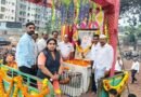 उंब्रज येथे कर्मवीर अण्णांची १३९ वी जयंती उत्साहात  भव्य मिरवणुकीत विद्यार्थी, शिक्षक व ग्रामस्थांचा उत्स्फूर्त सहभाग
