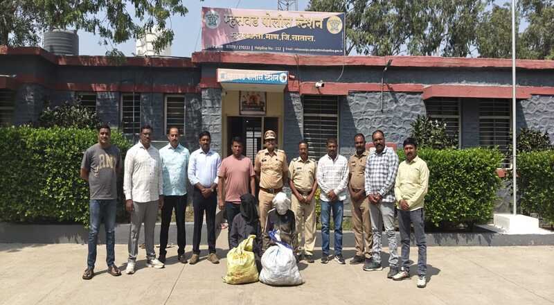 म्हसवड पोलिसांची धडाकेबाज कामगिरी; दोन गुन्हे उघड, दोन आरोपी जेरबंद!